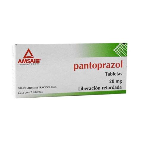 Pantoprazol Amsa Tabletas Lp C7 Farmagaral