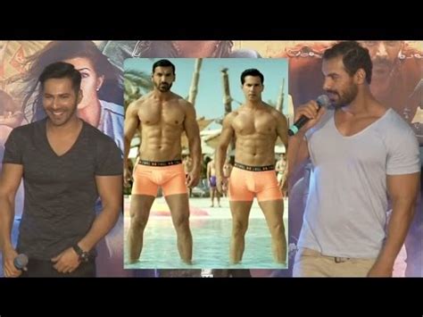 John Abraham Varun Dhawan Talked About Thier Underwear Experience