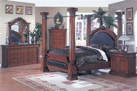 Cherry Wood Canopy Bedroom Sets Finally Purchased Our Dream Bed