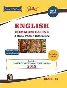 Golden English Communicative A With Sample Papers Class Ix Term