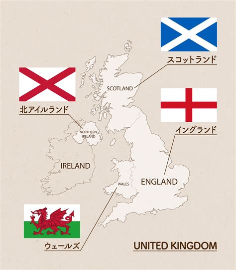 イギリスの国旗 ヨーロッパ 世界の国旗 デザインから世界を学ぼう