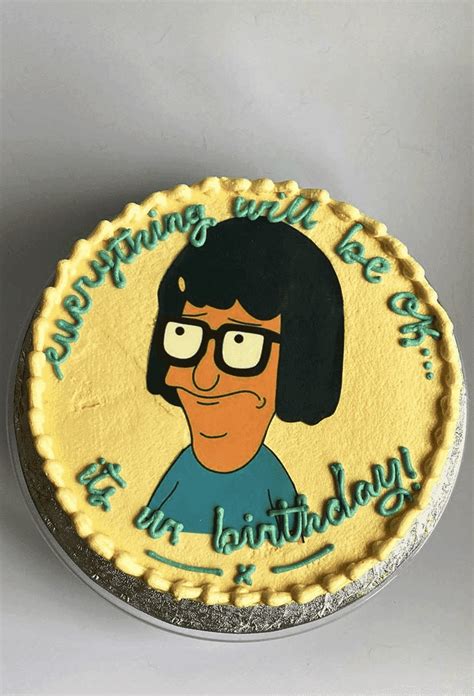 Bobs Burgers Birthday Cake Ideas Images Pictures