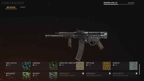 How To Get All Multiplayer Camos In Call Of Duty Vanguard Pro Game