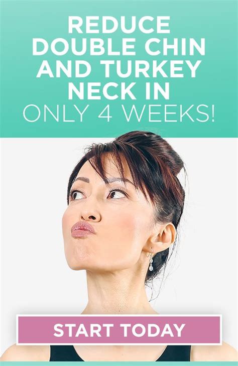 The Best Face Yoga Exercises To Get Rid Of A Double Chin Face Yoga