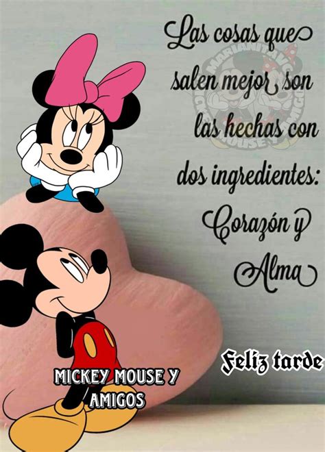 Pin de Alvarezz Mariana en Buenos días saludos en 2023 Mickey mouse y