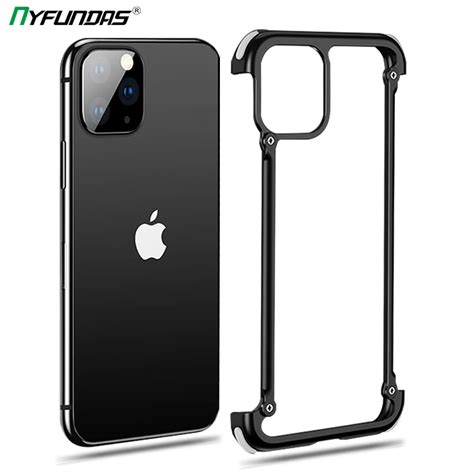 Casing Bumper Logam Merek Mewah Untuk IPhone 14 13 12 Mini 11 Pro Max