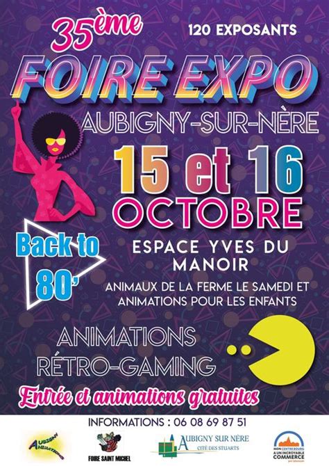 FOIRE EXPO A AUBIGNY SUR NÈRE LE 15 et 16 OCTOBRE La Chapelle d