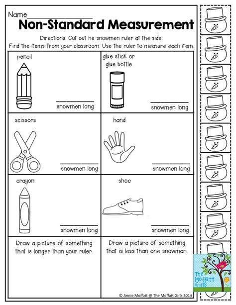 Measurement Activities For St Grade