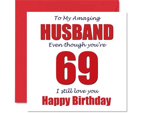 Funny Th Birthday Cards Husband I Still Love You Etsy