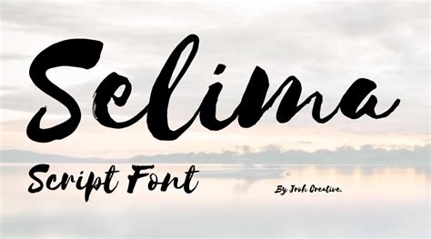 Selima Script Font Free Download