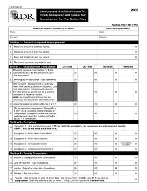 Fillable Online Revenue Louisiana Underpayment Of Individual Income Tax