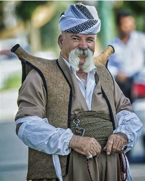 Kurdish Man In Traditional Costume Western Iran His | Hot Sex Picture