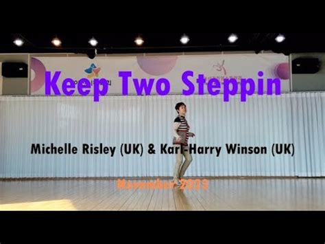 Keep Two Steppin Linedance Demo Beginner ARADONG Linedance YouTube