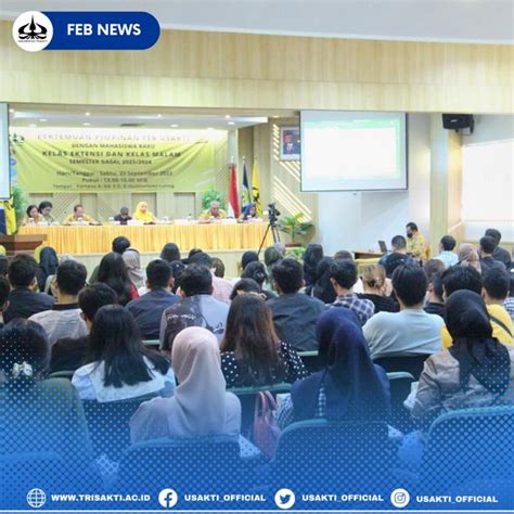 Pertemuan Pimpinan Fakultas Ekonomi Dan Bisnis Universitas Trisakti