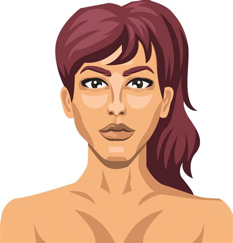 Sexy Brunette Illustration Vector On White Background Vector Art At Vecteezy