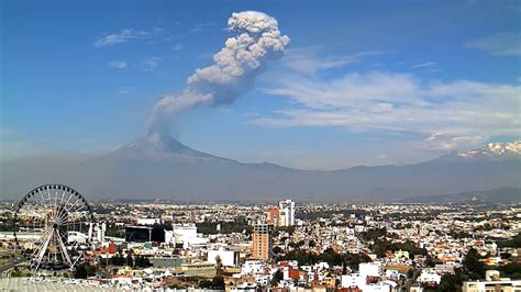 Popocatepetl spews ash and smoke near Mexico City - ABC7 Los Angeles