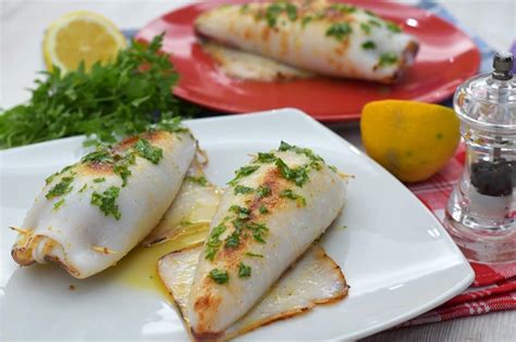 Calamari Ripieni In Padella Tuorlo Rosso