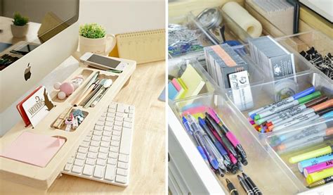 13 Ridiculously Smart Home Office Desk Organization Ideas - Live Better ...