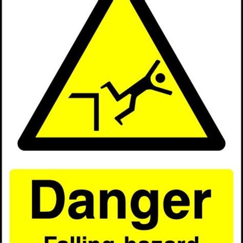 Falling Hazard Sign HFE Signs Banners