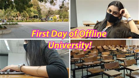 First Day Of Offline College Pdeu Vlog Pandit Deendayal Energy