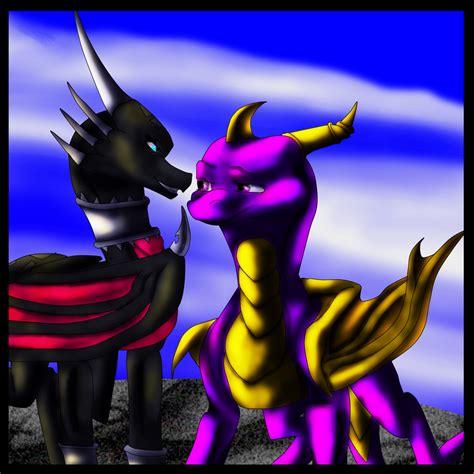 spyro and cynder by Skrenva on DeviantArt