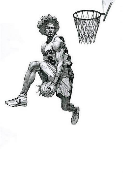 20 Best Basketball Drawings Designs 2019 Templatefor