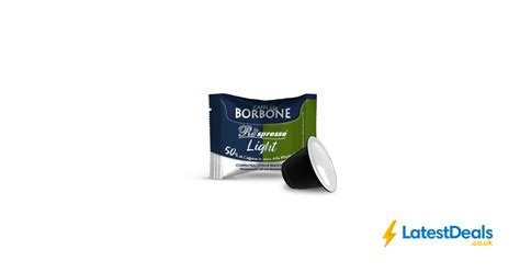 Caff Borbone Respresso Light Coffee Less Caffeine Capsules