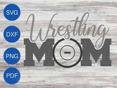 Wrestling Mom Printable Frames Spirit Shirts Cheer Mom Software