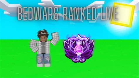 Roblox Bedwars Ranked Live Road To Nightmare Youtube