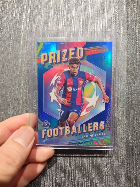 2023 24 Topps Finest UEFA Club Competition Lamine Yamal Barcelona