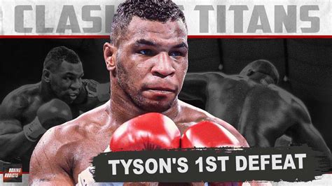 Mike Tyson Vs Buster Douglas The Upset That Shocked The World Youtube