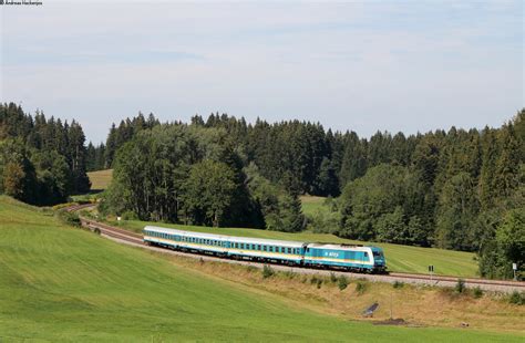 223 071 mit dem ALX84141 Lindau Hbf München Hbf bei Harbatshofen 29 8