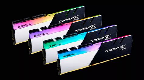 Le Nuove RAM Trident Z Neo Di G Skill Sono Pronte Per I Ryzen 5000 Di