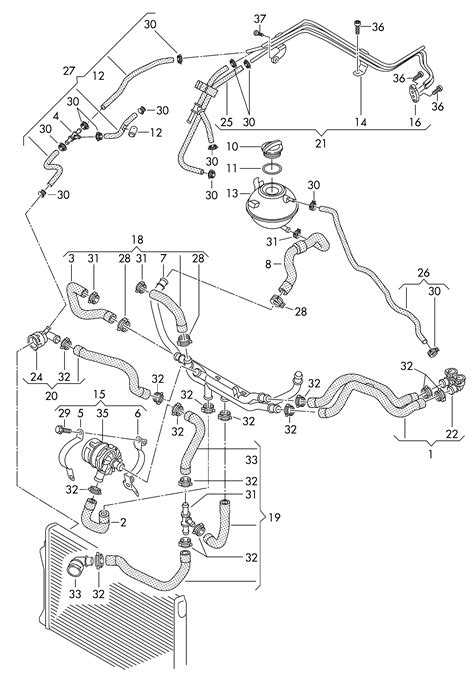 Volkswagen Jetta 2011 2014 Coolant Cooling System VAG ETKA