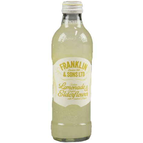 Franklin Sons Lemonade Elderflower 275ml Snuffelstore