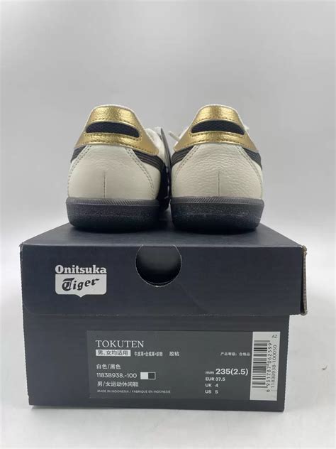 44594 Onitsuka Tiger Tokuten White Black Gold Item Details