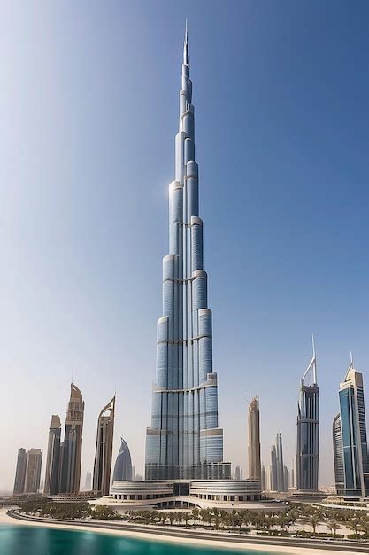 Uae Dubai Burj Khalifa Torre Arranha C U Em Dubai Emirados Rabes