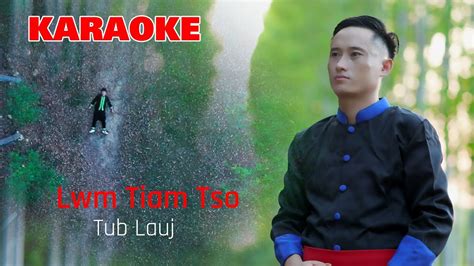 Lwm Tiam Tso By Tub Lauj Karaoke Youtube