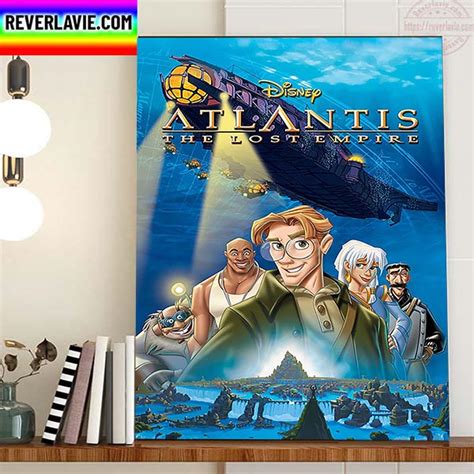 Disney Atlantis The Lost Empire Home Decor Poster Canvas - REVER LAVIE