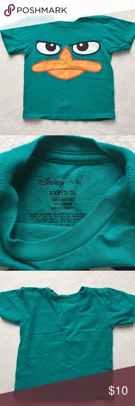 🎈4 For 20 Disney Store Perry The Platypus Shirt Disney Store Disney