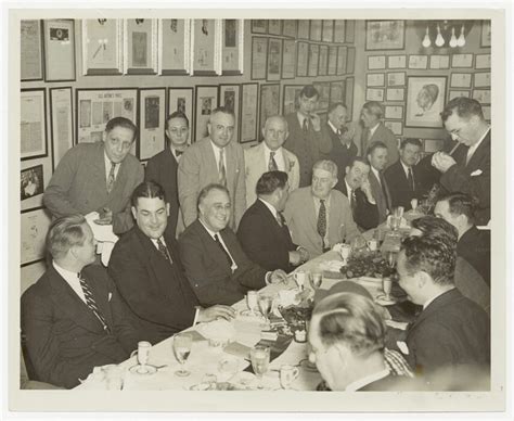 FDR At Antoine S Restaurant 1937 64 Parishes