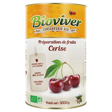 Pr Paration De Fruits Cerise Bio Bioviver