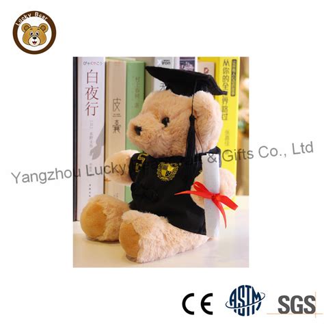 Custom Graduation Gown Teddy Bear Plush Toy And Stuffed Animal Price