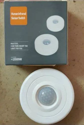 10m Concealed Wall Mount Pir Motion Sensor For Energy Saving Min Time