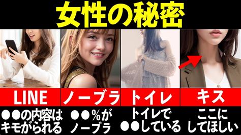 男性が絶対に知らない女性の秘密【ゆっくり解説】 Youtube