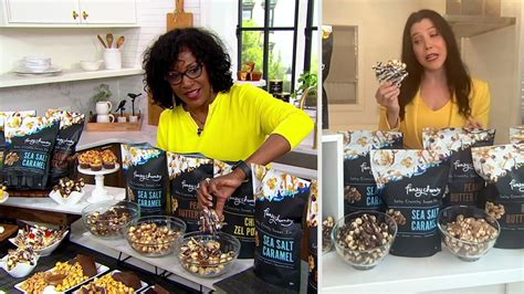 Funky Chunky 3 19 Oz Bags Gourmet Chocolate Popcorn On Qvc Youtube