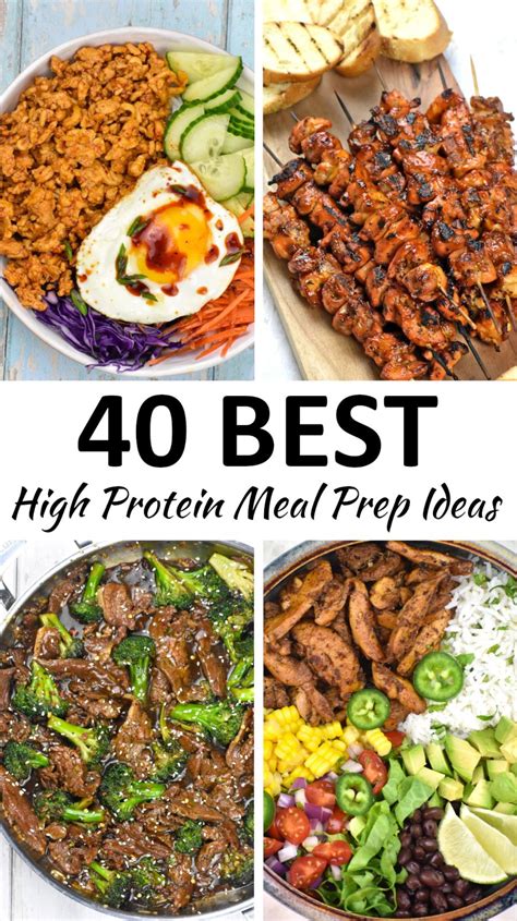 The Best High Protein Meal Prep Ideas Gypsyplate