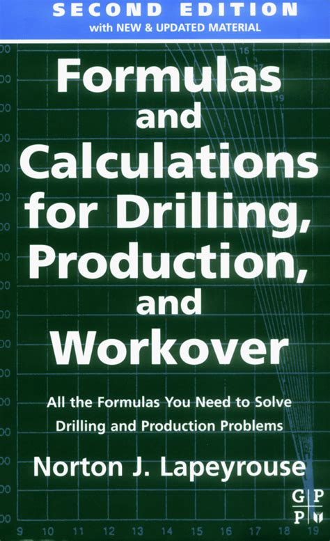 Formulas And Calculations For Drilling Production And Workover Second