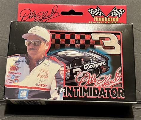 Playing Cards 2 Decks Collector Tin Dale Earnhardt Numbered LE Tin