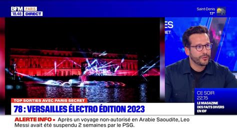 Top Sorties Paris du vendredi 5 mai 2023 78 Versailles électro